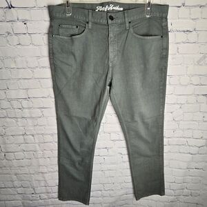 Flag & Anthem Men's Slim Fit Jeans in Green Size 36x32